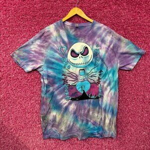 Nightmare before Xmas Danny elf man tiedye tee size 2XL